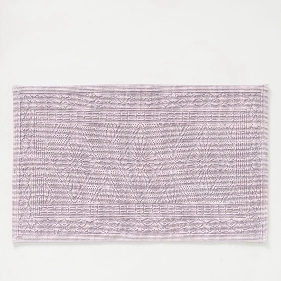 Anthropologie Misona Stonewashed Cotton Bath Mat NWOT - Picture 2 of 11